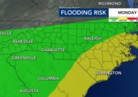 Flood advisory in effect west of the Triangle