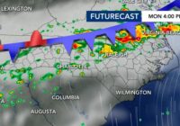 Heavy rain, storms and flooding possible Monday evening
