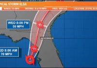 Watch Live | Latest Tropical Storm Elsa projected path, models, and potential impact to First Coast Watch Live | Latest Tropical Storm Elsa projected path, models, and potential impact to First Coast