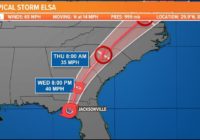 Latest Tropical Storm Elsa projected path, models, and potential impact to First Coast Latest Tropical Storm Elsa projected path, models, and potential impact to First Coast