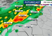 Parts of central NC under flash flood risk today ahead of holiday weekend