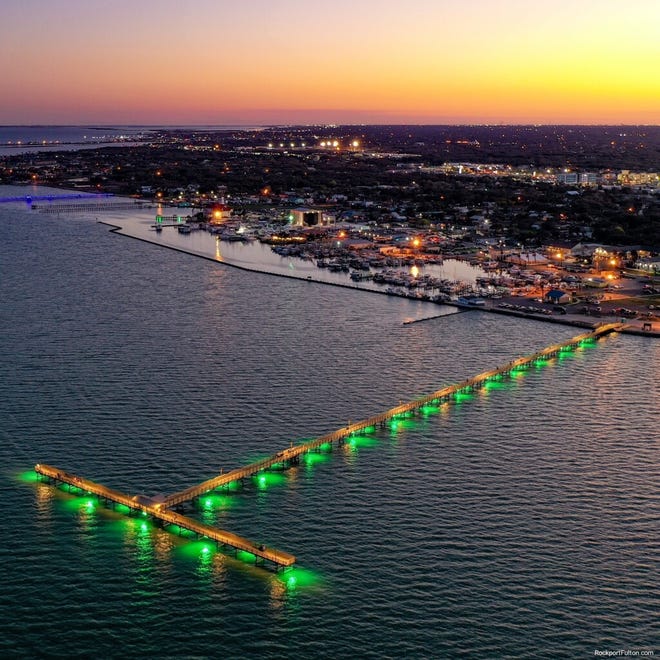 Fulton Fishing Pier was destroyed and washed away by Hurricane Harvey in 2017.  After three and a half years, the pier has now been rebuilt and is welcoming visitors to the Texas coast. Construction on the $2 million project started in fall 2020.
