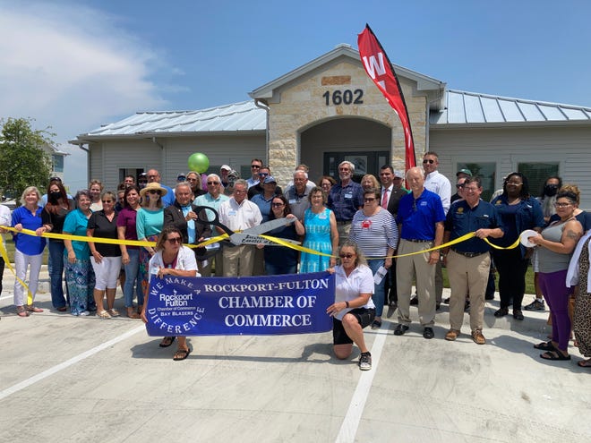 The Texas General Land Office disaster recovery team officially celebrated the completion of a multifamily housing complex in Rockport to replace affordable rental housing destroyed by Hurricane Harvey.