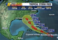 Tropical Storm Fred forms in Caribbean, to track toward Florida