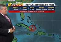 Fred expected to strengthen back into Tropical Storm as it nears Florida Keys