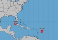 Tropical Depression Fred, Tropical Storm Grace eye similar track toward United States