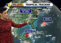 Tropical Storm Henri expected to soon become hurricane hundreds of miles off North Carolina coast
