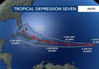Tropical Storm Grace forms on Saturday, could bring heavy rain over Leeward Islands