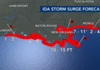 Power outages over 100,000 less than an hour after Hurricane Ida landfall