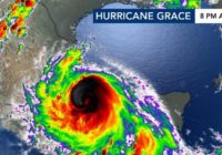 Hurricane Grace strengthens heading for 2nd hit on Mexico