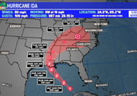 Ida intensifies in the Gulf, expected to make landfall in Louisiana as a major hurricane