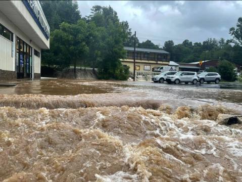 Flooding in Black Mountain 