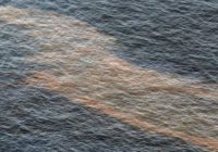 Cleanup Boats On Scene Of Gulf Oil Spill Following Hurricane Ida