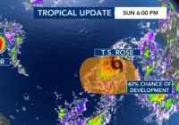 Tropical Storm Rose forms as the 17th Atlantic storm of 2021, continuing the busy tropical season