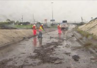 High-water locations in Houston area due to Tropical Storm Nicholas; 225 cleanup underway