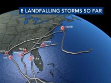 Eight storms have already made landfall along the US