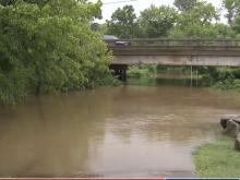 Elsa's rains leave heavy flooding at Crabtree Creek