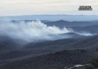 Firefighters keep eye on wildfire near Grandfather Mountain