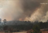 Tracking the windspeeds before and after a prescribed burn turned into a Bastrop wildfire