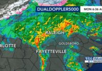 Flash flood warning in effect for Triangle, thousands without power