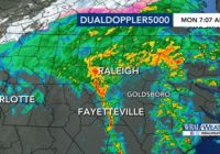 Severe thunderstorm and flash flood warnings in effect for Triangle, thousands without power