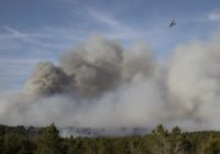 Texas wildfire no longer growing, some evacuations lifted