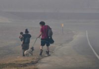 Wildfires scorch West Texas, prompting evacuations