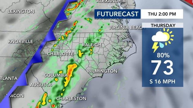 Futurecast for March 31, 2022 at 2 p.m. 