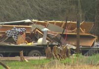 Mother and child rescued after possible tornado flips mobile home in Beasley, FBCSO says