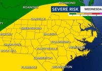 Temperatures soar again, Level 2 risk for severe weather tomorrow