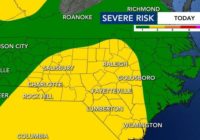 Risk for damaging winds, isolated tornado continues until midnight