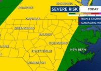 Take cover: Residents of Sampson, Cumberland, Johnston counties under tornado warning