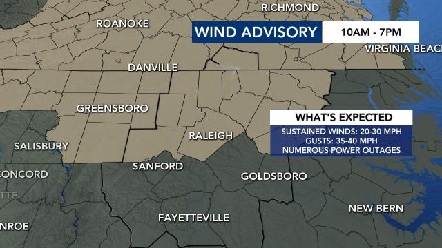 Wind advisory: March 7, 2022