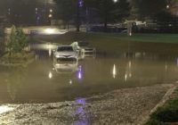 Flooding shuts down street in north Charlotte