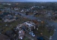 Line of severe storms drops tornadoes, causing death and injuries, on path towards NC