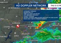 Tornado touched down near RDU airport; all tornado warnings canceled