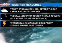 Severe weather potential = First Alert Weather Day Tuesday