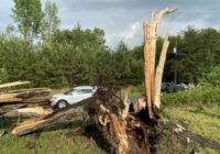 Storms tear through Central NC, tornado damages distribution facility in Orange Co.