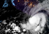 Pacific season's 1st hurricane aims at Mexico tourist zone