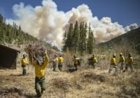 Firefighters slow growth of massive New Mexico wildfire