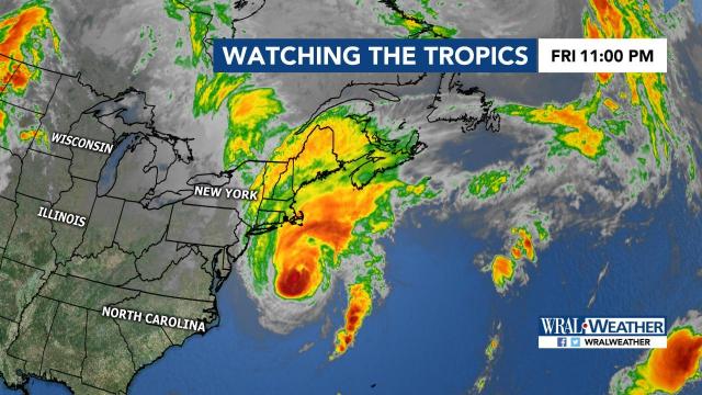 Tropical update: Hurricane Dorian's outer bands clear US