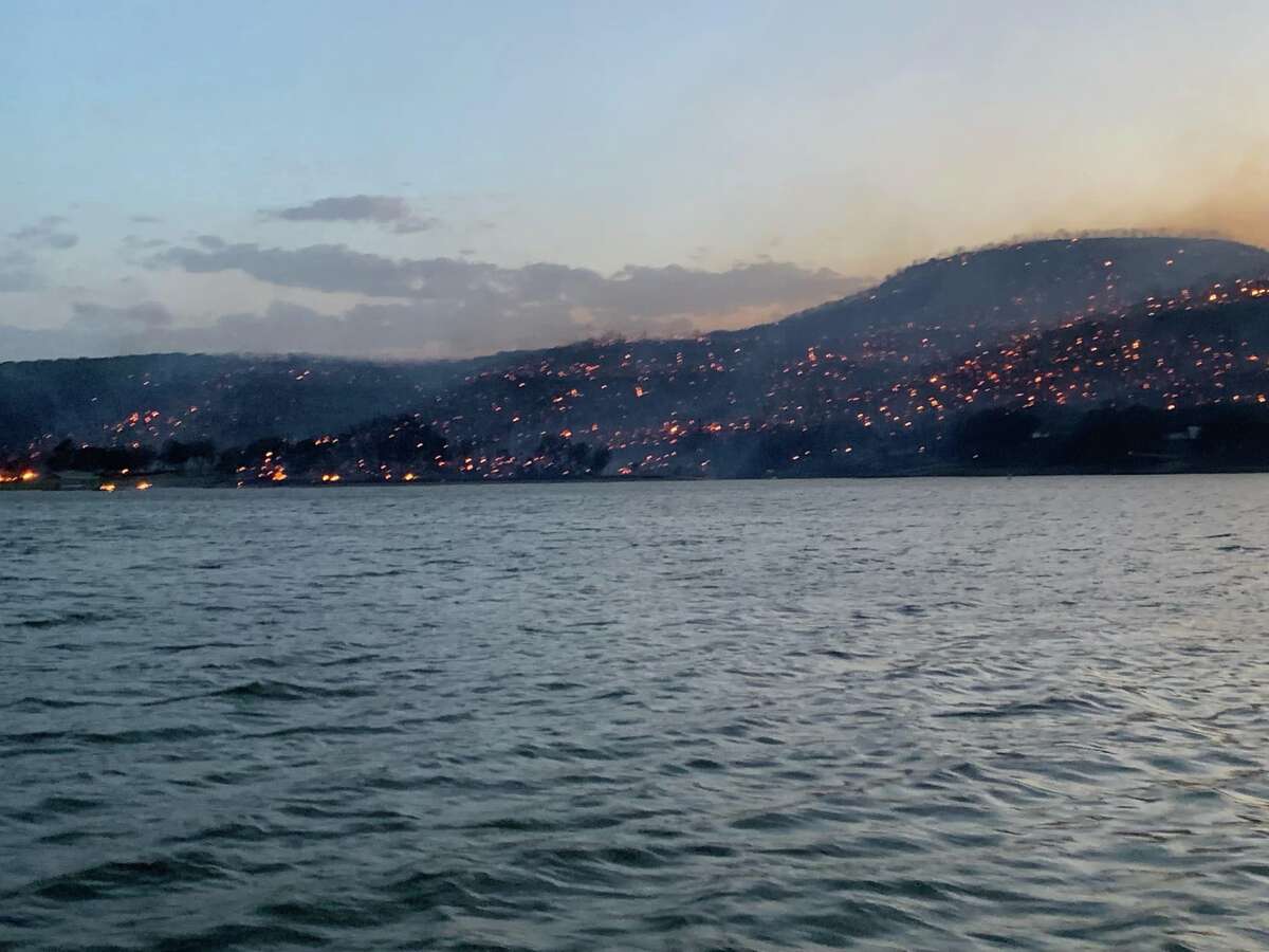 According to the Forest Service, 10% of the fire has been contained.