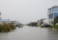 Oak Island sees flooding during early morning storms