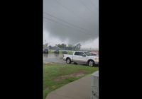 Video: Tornado touches down on Winona High School football field northeast of Tyler