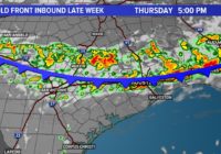 Street flooding, damaging winds possible for Houston area Thursday | Timeline