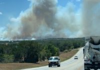 Wildfire reported on RM 165 in Hays County