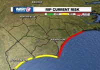 Hurricane Earl bringing increased rip current risk along coast
