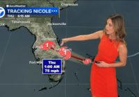 Nicole Florida: Category 1 hurricane makes landfall in FL, downgrades to tropical storm