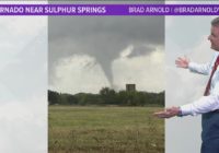 PHOTOS: Tornado touches down near Sulphur Springs, severe weather moves through North Texas