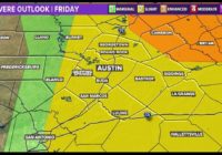 Severe weather threat over for Central Texas; cooler by morning